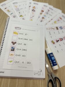 ✂️📖 Construção de Palavras – Atividade prática para a alfabetização! 👧📝👦
