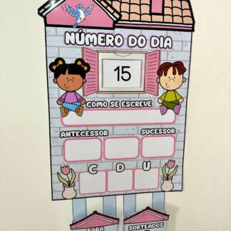 📊🔢 Cartaz Número do Dia – Um recurso essencial para a rotina da sala! 🏫✨