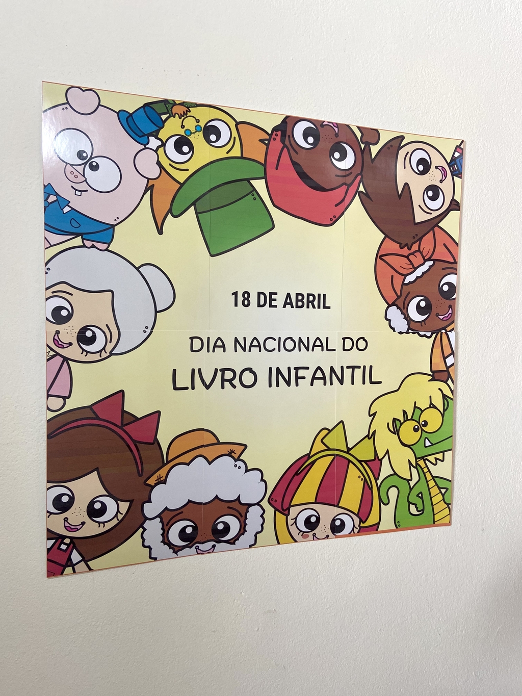 📚 Kit Painel + Lembrancinhas – Dia Nacional do Livro Infantil (Sítio do Pica-Pau Amarelo)