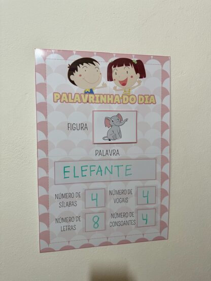📖 Cartaz Palavrinha do Dia 📖 - Image 2
