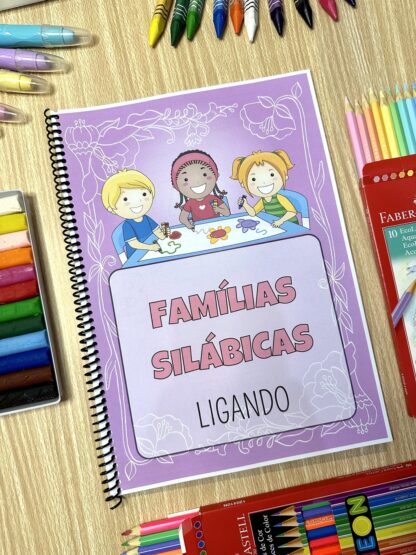 📘✏️ Apostila Famílias Silábicas - Ligando 🔠🎨 - Image 2