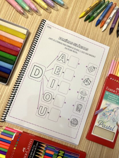 📘✏️ Apostila Famílias Silábicas - Ligando 🔠🎨 - Image 3