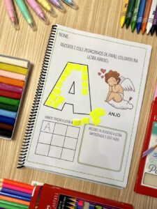 📘✂️ Apostila Minhas Atividades do Alfabeto 🔡🎨