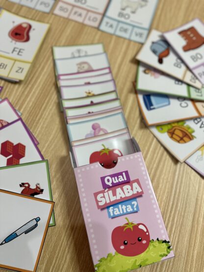📝🔡 Recurso Alfabetização, Formação de Palavras Qual Sílaba Falta? 🎯✨ - Image 4