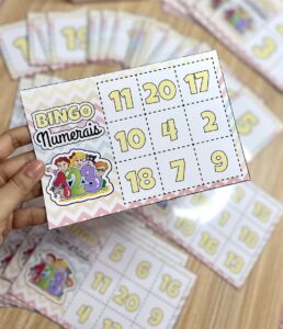🎲🔢 Bingo dos Numerais 