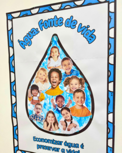 Cartaz colaborativo Água