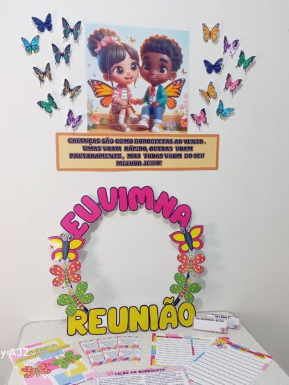 🦋 Kit reunião Tema: A lição de uma borboleta 🦋 - Image 3