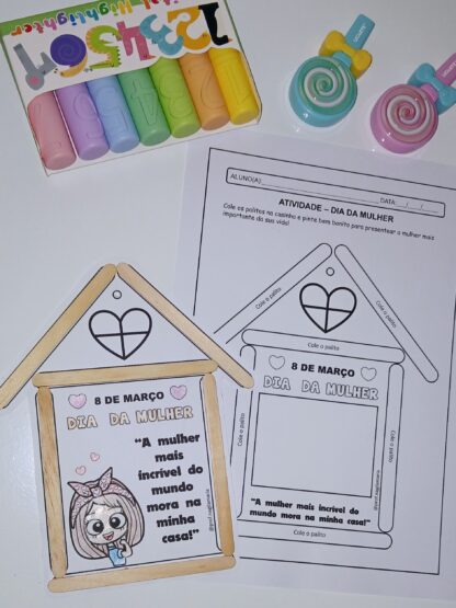 ATIVIDADE CASINHA DE PALITO DE PICOLÉ