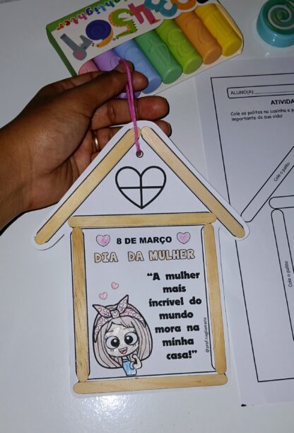 ATIVIDADE CASINHA DE PALITO DE PICOLÉ - Image 2