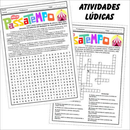 PACOTE DE ATIVIDADES SOBRE O DIA DO CIRCO - Image 8