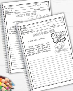 Apostila Produção de Textos: Agora é Sua vez