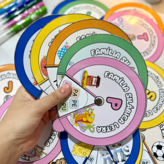 Recurso Roleta Sílabas Complexas