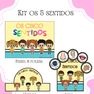 Kit os 5 sentidos