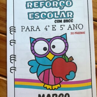 APOSTILA REFORÇO ESCOLAR 4º E 5º ANO (MARÇO)