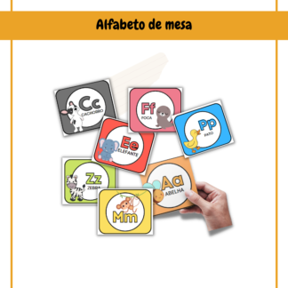 Alfabeto de mesa