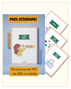 Pack – Atividades de Alfabetização