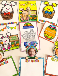 KIT DE CARTOES DA PASCOA PARA COLORIR