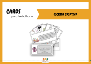 Cards para exercícios de Escrita Criativa