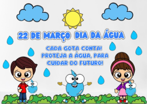 Painel dia da água 💧