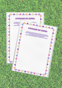 ATIVIDADE DO SOPRO