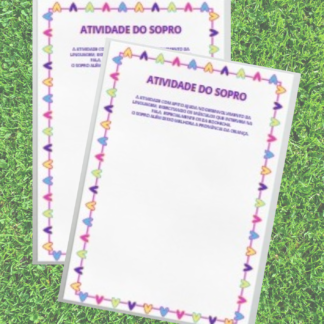 ATIVIDADE DO SOPRO
