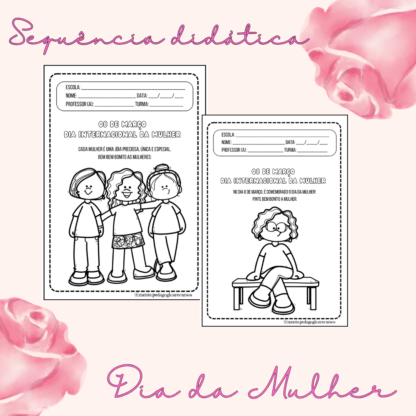 Atividades para o dia da mulher 👩🏻