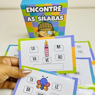 ENCONTRE AS SÍLABAS
