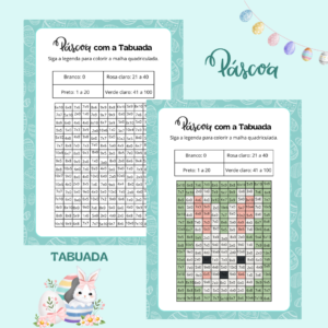PÁSCOA COM A TABUADA