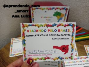 Viajando pelo Brasil Conhecendo as capitais