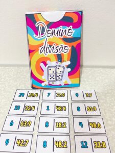 Dominó da divisão 1° aos 5 anos ensino fundamental I