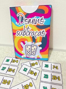 Dominó da subtração 1° ao 5 anos do ensino fundamental I
