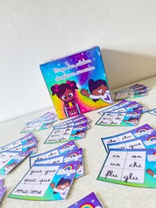 Bingo sílabas complexas cursivas 1° ao 5 anos do ensino fundamental I