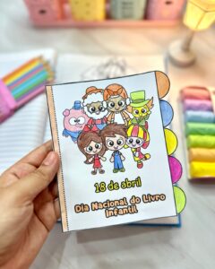 Livrinho Dia Nacional do Livro Infantil ✅