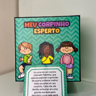 História na caixa Meu Corpinho esperto