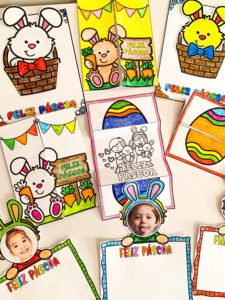 Kit de Cartões para Colorir – Páscoa