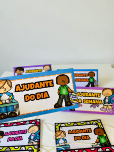 ✨ Ajudante do Dia & Ajudante da Semana ✨