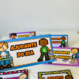 ✨ Ajudante do Dia & Ajudante da Semana ✨