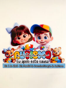 Painel Dia Mundial de Conscientização do Autismo.