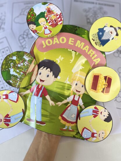 Luva história João e Maria sequência de atividade - Image 6