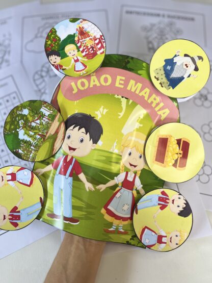 Luva história João e Maria sequência de atividade - Image 7