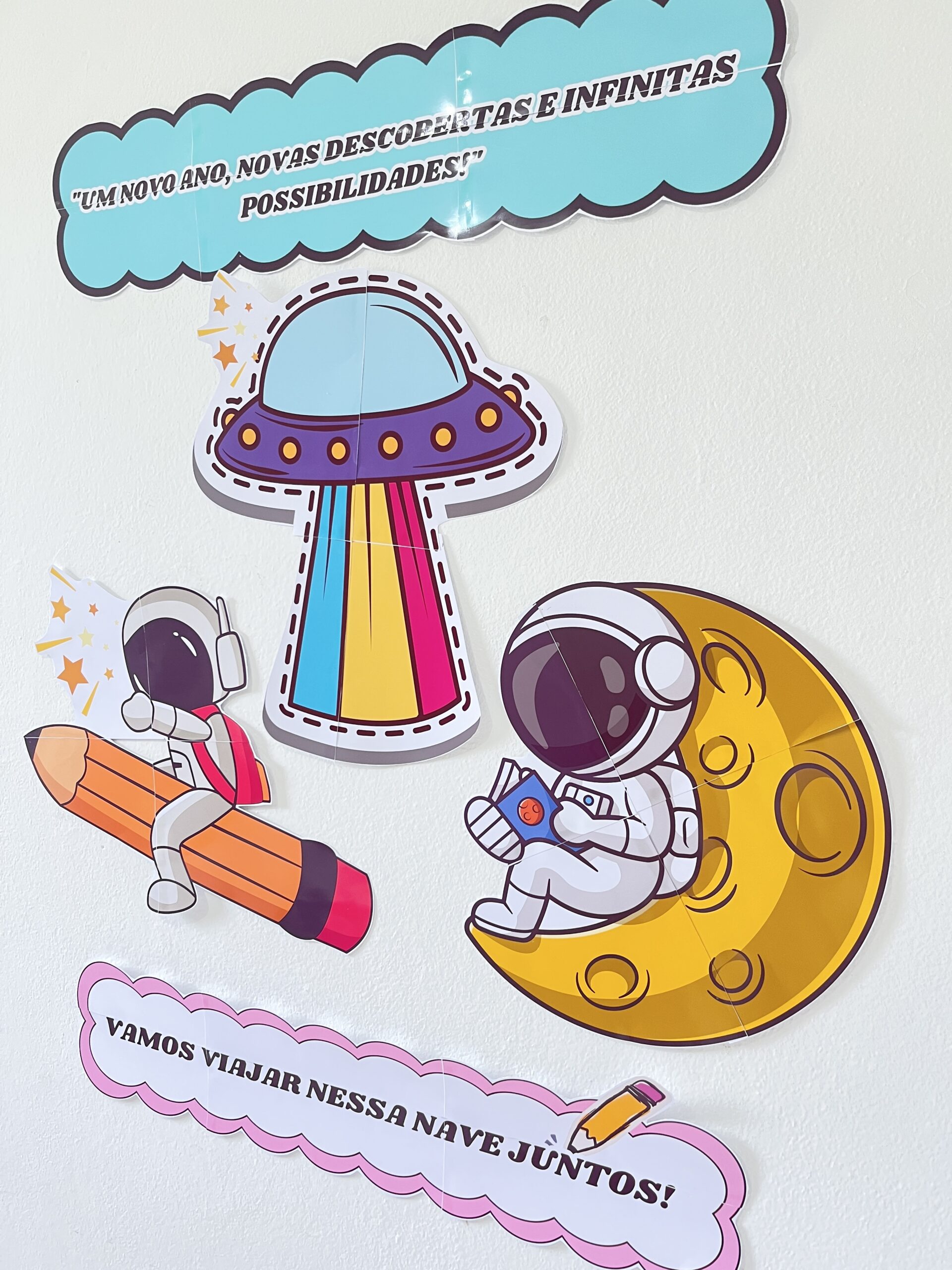 PAINEL VOLTA AS AULAS – ASTRONAUTA