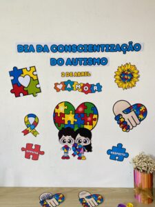 Painel Dia Mundial do Autismo