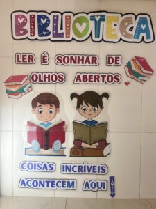 Painel biblioteca