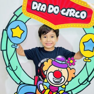MOLDURA PARA BAMBOLÊ DIA DO CIRCO