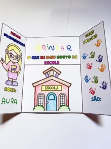 Lapbook dia da Escola