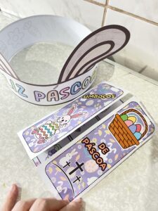Flipbook Páscoa educação infantil.