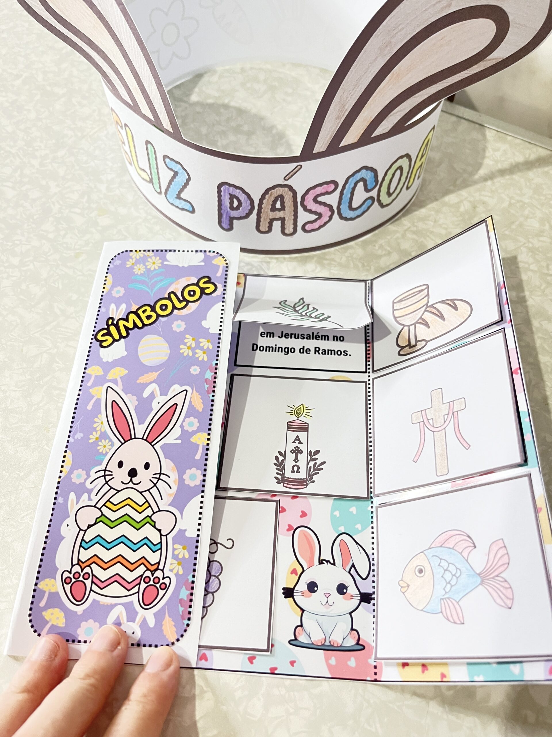 Flipbook Símbolos da Páscoa