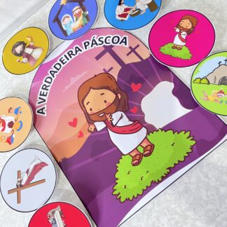 História da Páscoa - Luva de Histórias