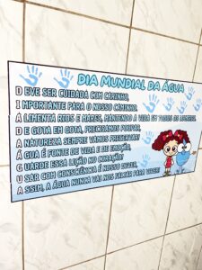 Painel Educativo Dia da Água