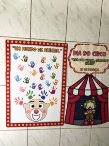 DIA DO CIRCO PAINEL COLABORATIVO